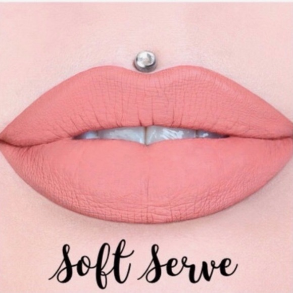 Jeffree Star SOFT SERVE Velour Liquid Lipstick — Dusty Rose Pink - Picture 2 of 4